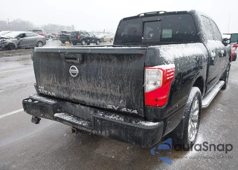2018 Nissan Titan Sv из США, поврежденный, VIN 1N6AA1E53JN502515